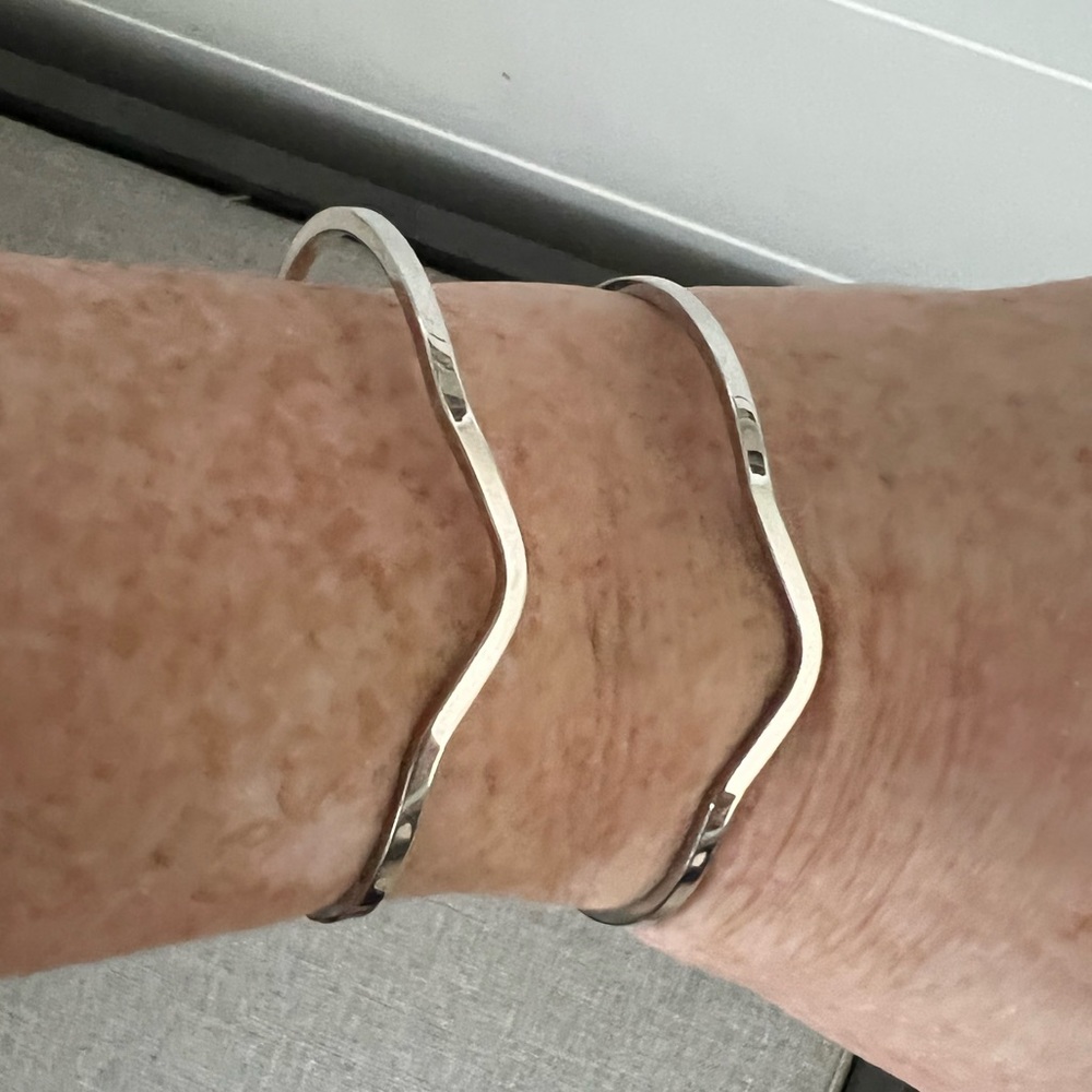 2/$14 silver tone bracelet